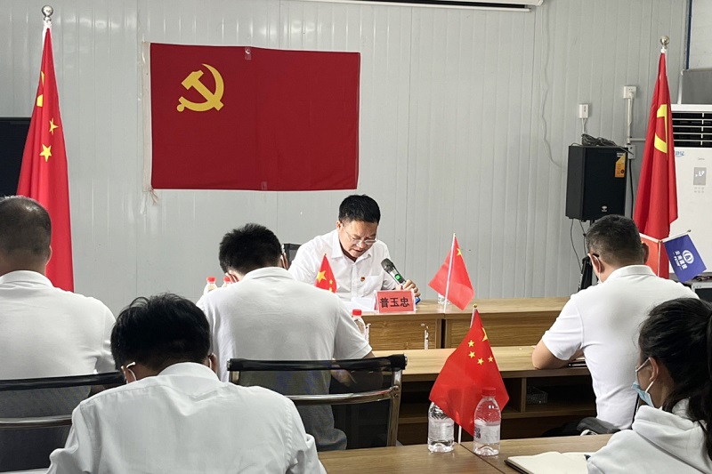 第二水利水电公司：二十大代表进一线 深入解读兴起学习热潮