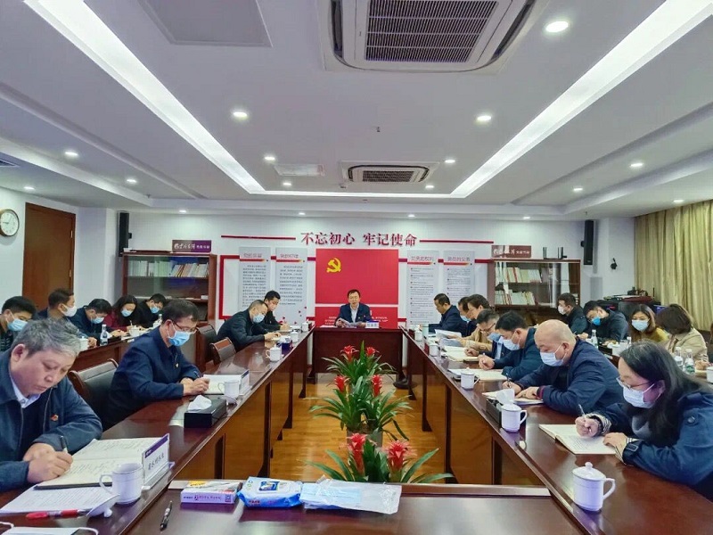 刘金荣为分管部门及联系单位宣讲党的二十大精神 